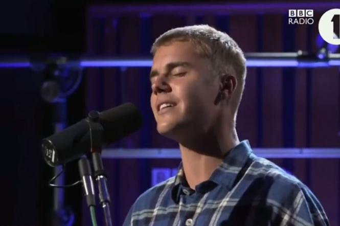 Justin Bieber w BBC Radio 1