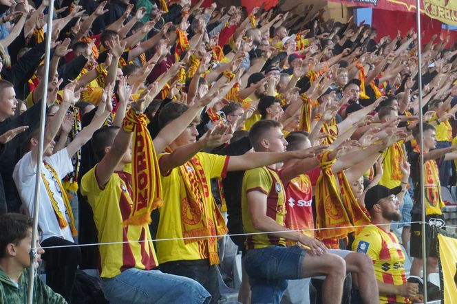Kibice na meczu Korona Kielce - Legia Warszawa