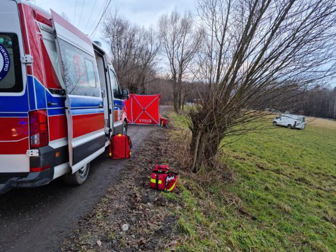 Tragiczny wypadek w Jasieniu Brzeskim