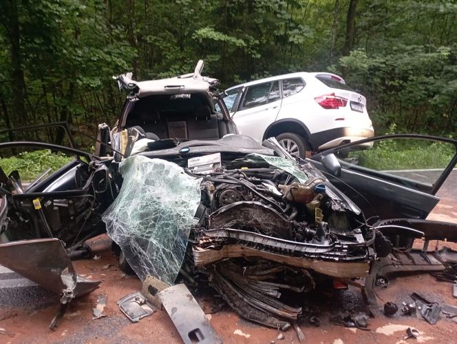 Wypadek na trasie Złocieniec - Siemczyno