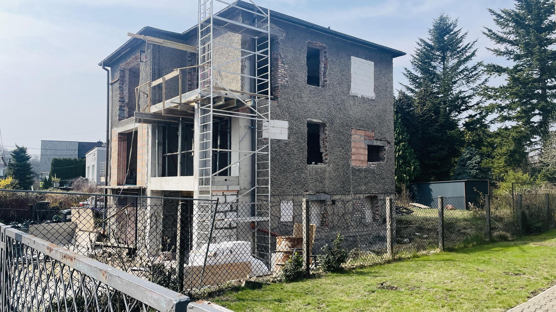 Remont domu typu kostka z PRL