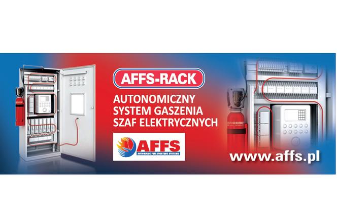 System gaszenia szaf zasilających i sterowniczych AFFS-RACK