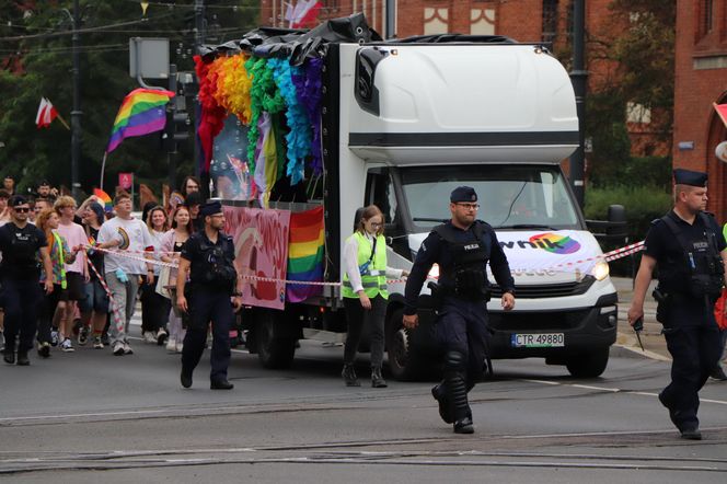Marsz Równości w Toruniu i kontrmanifestacja