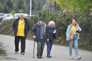 Kibice Industrii Kielce przed meczem z SC Magdeburg