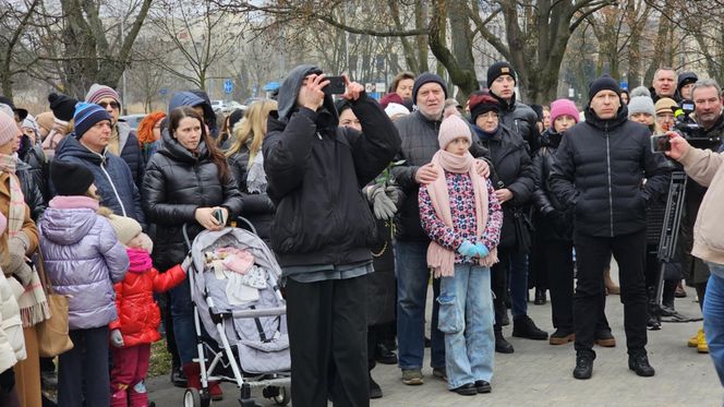 Marsz ku pamięci tragicznie zmarłego Wojtka w Piotrkowie Tryb.