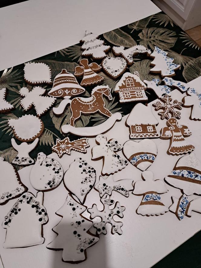 Przepiękne świąteczne pierniczki są w Łubiance pod Toruniem