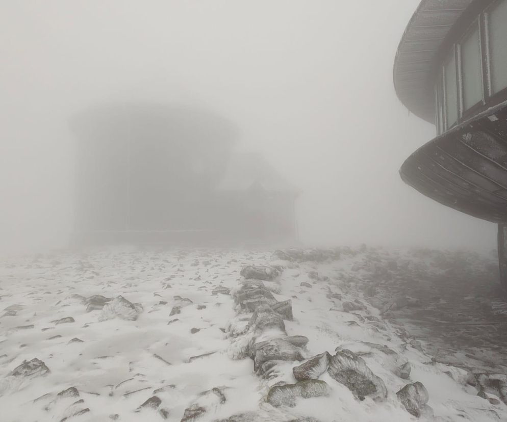 Atak zimy na Dolnym Śląsku! Spadł już pierwszy śnieg 