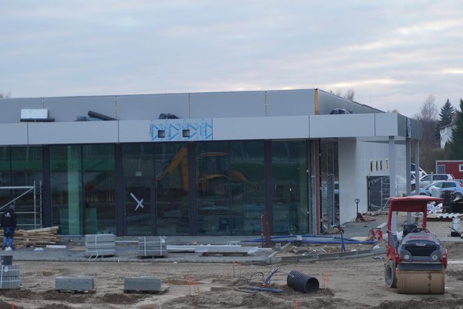 Tak powstaje Lidl na skraju Białegostoku