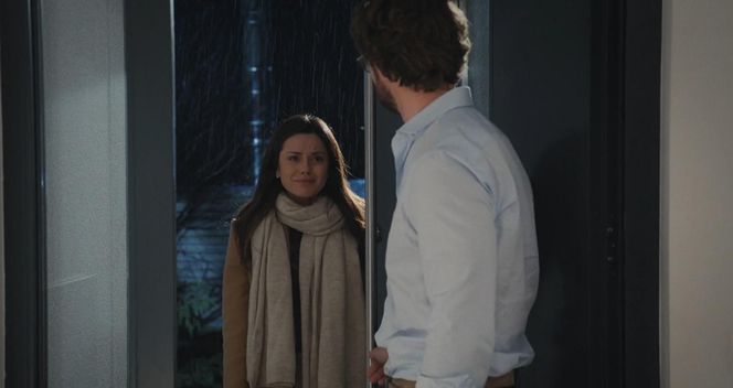 	M jak miłość odc. 1856. Kasia (Paulina Lasota), Mariusz (Mateusz Mosiewicz)