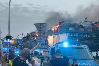 Pożar w Ząbkach (3.07.2025)