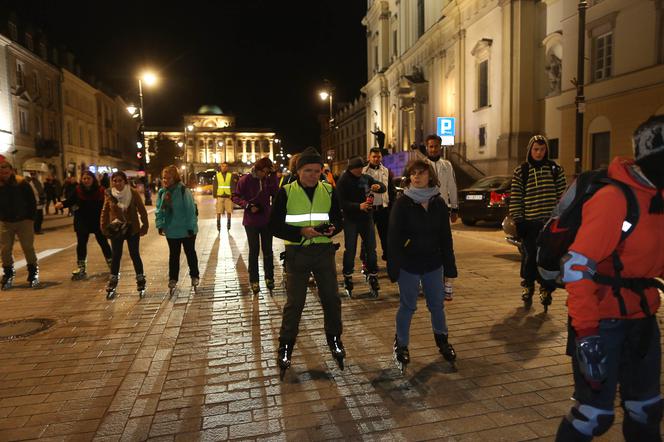 Nightskating po Warszawie