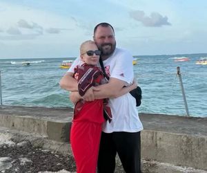 Ewa Gawryluk z mężem Piotrem Domanieckim