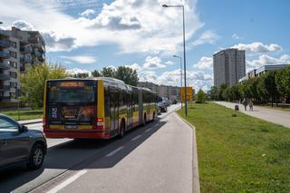 Na Głębockiej w Warszawie powstaje buspas. Ułatwi dojazd do metra, nim powstanie tramwaj na Zieloną Białołękę