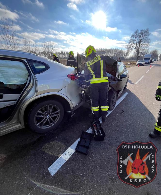 Zderzenie czterech aut w Krześlinie mogło się skończyć tragicznie!