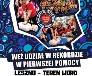 Zostań częścią rekordu! Akcja pierwszej pomocy w Lesznie