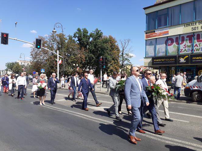 Odsłonięcie tablicy upamiętniającej 100-lecie Cudu nad Wisłą