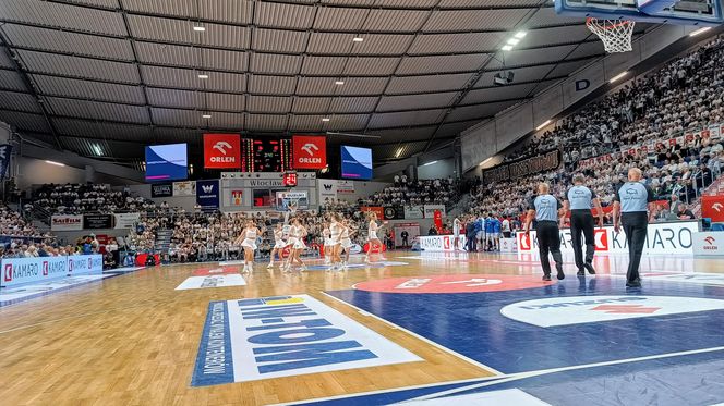 Anwil Włocławek - Arriva Polski Cukier Toruń, zdjęcia z meczu 1. rundy fazy play-off Orlen Basket Ligi 2024/25