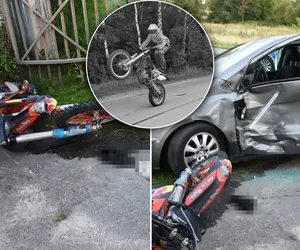 Majdan Leśniowski. Rodzice stracili jedynego syna. 15-letni Patryk zginął na motocyklu. W gminie żałoba