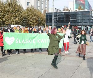 Ulicami Katowic przeszedł I Marsz Śląskiej Przyrody. Wydarzenie, jakiego jeszcze nie było