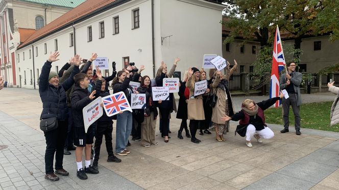 Lublin połączył się z Wielką Brytanią. Od dziś z Placu Litewskiego zobaczymy Ipswich
