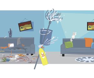 Sześć złotych zasad sprzątania, które ułatwią i przyspieszą doprowadzenie domu do stanu idealnego! 