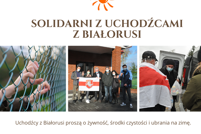 Pomoc dla uchodźców z Białorusi - działania Centrum Wolontariatu w Lublinie