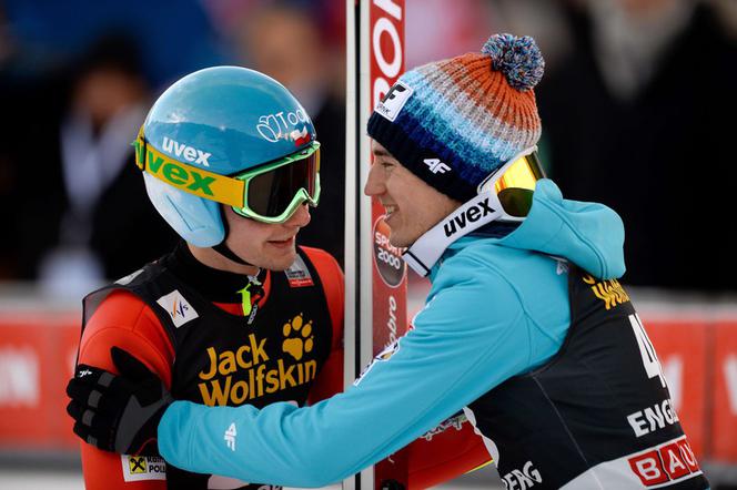 Jan Ziobro i Kamil Stoch, PŚ w Engelbergu