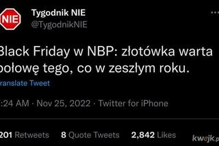 Czarny humor na Czarny Piątek. Zobacz najlepsze memy o Black Friday 