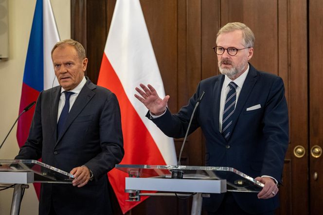 Donald Tusk w Czechach