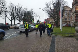 Rolnicy w Zachodniopomorskim Urzędzie Wojewódzkim w Szczecinie