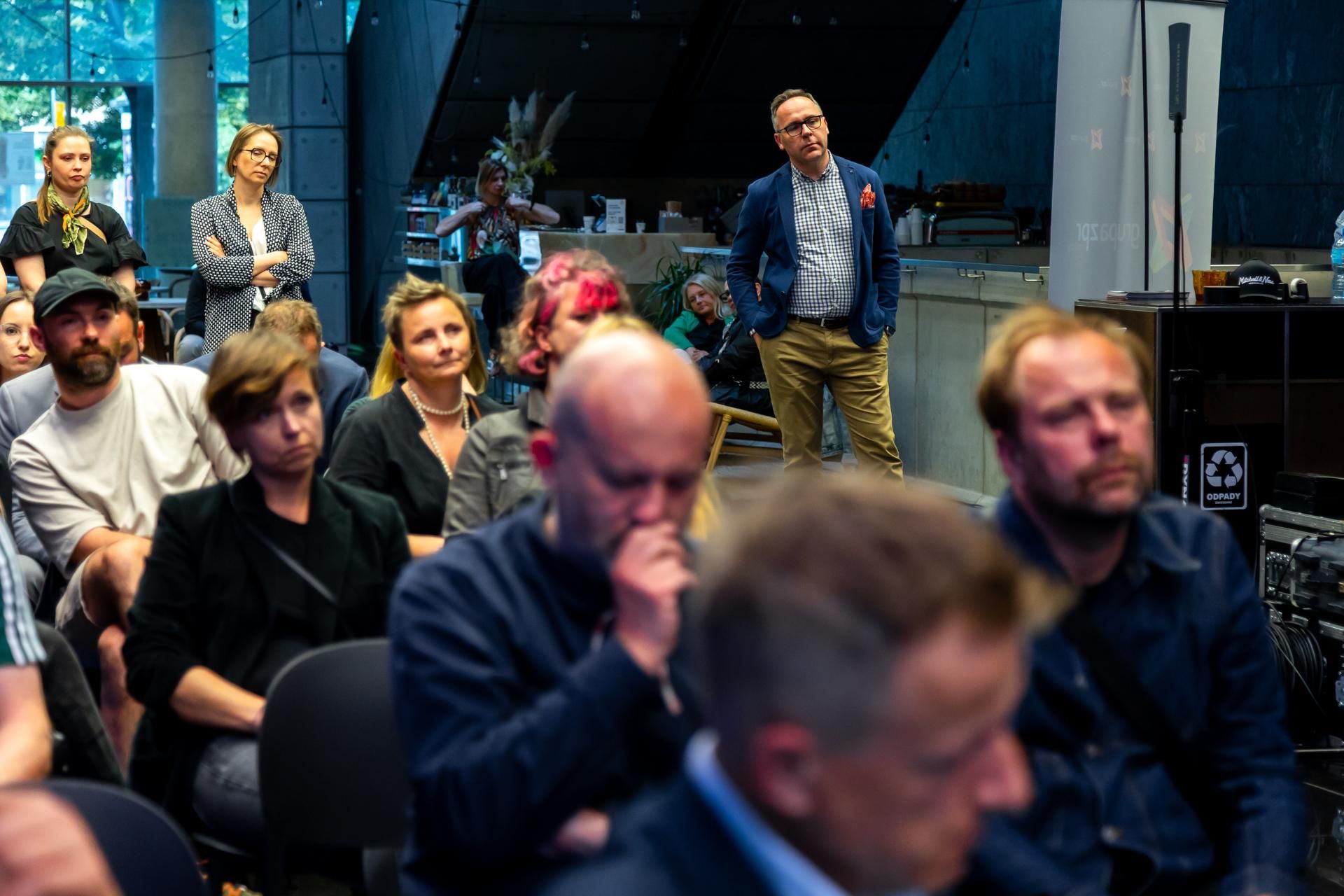 Warszawa - Wolf Marszałkowska - debata Architektury