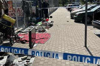 Kolejny atak na bazarze w Warszawie. W ruch poszedł nóż. Ranny trafił do szpitala