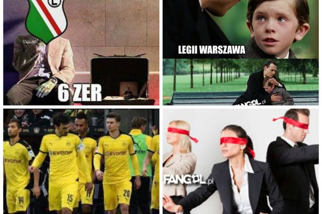 Memy po meczu Legia Warszawa - Borussia Dortmund