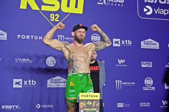 Oficjalne ważenie zawodników przed XTB KSW 92 w Gorzowie