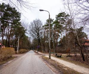 Boernerowo w Warszawie - zdjęcia drewnianego osiedla, miasta-ogrodu