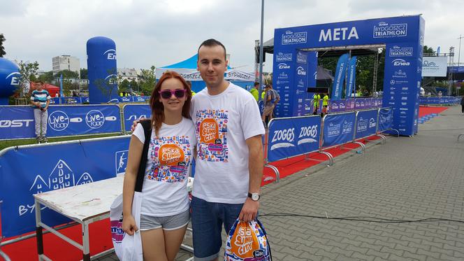 Patrol ESKA Summer City kibicował zawodnikom Enea Bydgoszcz Triathlon