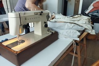 Warsztaty krawieckie w Domu Sąsiedzkim