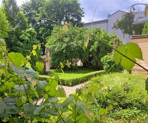 To najpiękniejszy ukryty ogród w Krakowie według AI. Poczujecie się w nim jak na planie Bridgertonów [GALERIA]