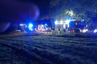 Tragedia w Łebieńskiej Hucie. Samochód wjechał w grupę chłopców. Podejrzany został zatrzymany