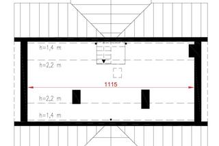 Projekt domu Moje miejsce z katalogu Muratora - wizualizacje, plany, rysunki