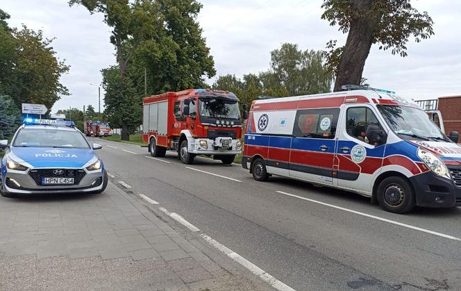 Malbork: Wypadek z udziałem autobusu. 5 pasażerów w szpitalu. Wśród poszkodowanych jest dziecko