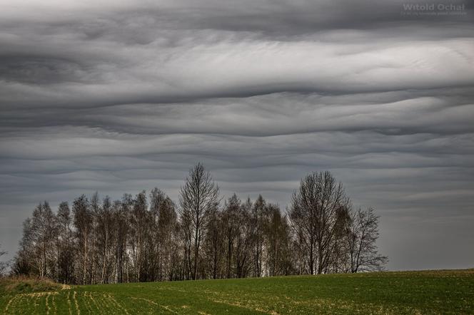 Wiosna na Podkarpaciu - fale na niebie [ZDJĘCIE DNIA]