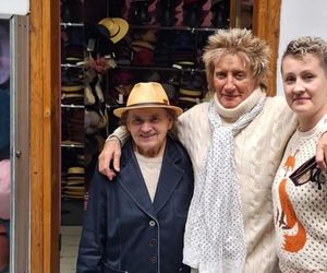 Rod Stewart kupił czapkę u Pani Marii Lipki w Krakowie