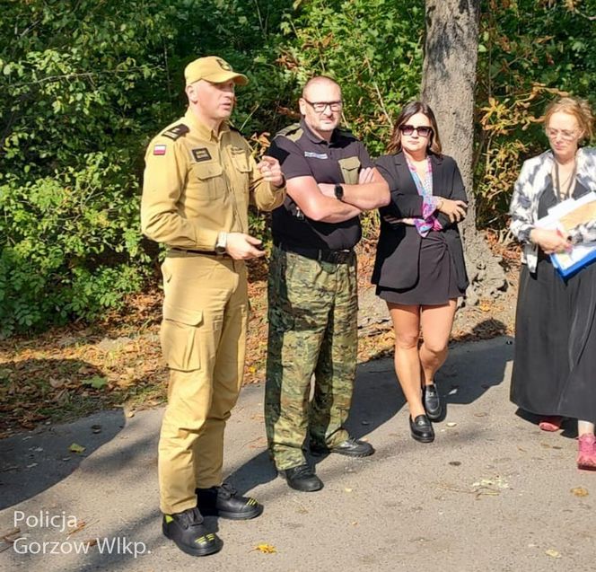 Przygotowania do powodzi w Kostrzynie nad Odrą