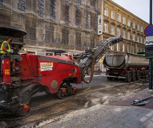 Przebudowa ul. Złotej i Zgoda w Warszawie