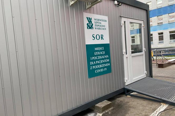 Dodatkowe miejsca do izolacji dla pacjentów przygotował Wojewódzki Szpital Zespolony