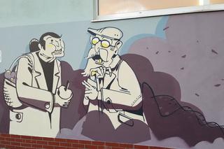 Na Osowej Górze w Bydgoszczy powstał mural inspirowany życiem mieszkańców [ZDJĘCIA]