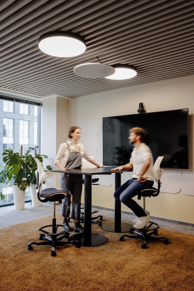 Biuro Kraft Heinz w kompleksie Harmony Office Park na warszawskim Mokotowie