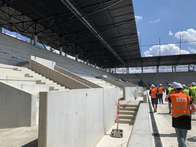 Stadion Miejski w Katowicach jest na ukończeniu. Najnowsze zdjęcia z czerwca