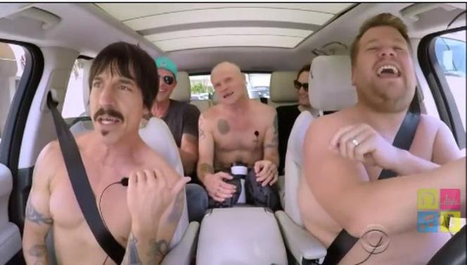 James Corden Red Hot Chilli Peppers